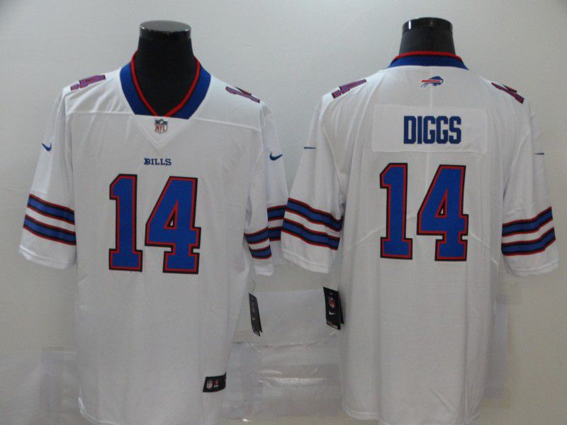 Men Buffalo Bills #14 Diggs white Nike Vapor Untouchable Limited Player NFL Jerseys->los angeles rams->NFL Jersey